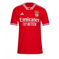 Fotballdrakt Herre Benfica David Neres #7 Hjemmedrakt 2023-24 Kortermet